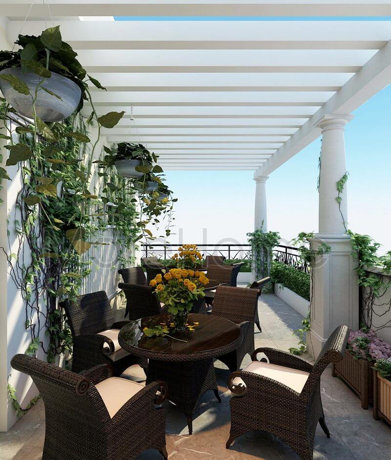 Thiết kế nội thất biệt thự The Venica Khang Điền